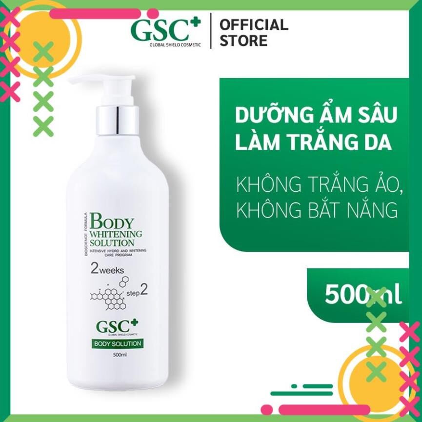 Kem ủ trắng body 500ml gsc