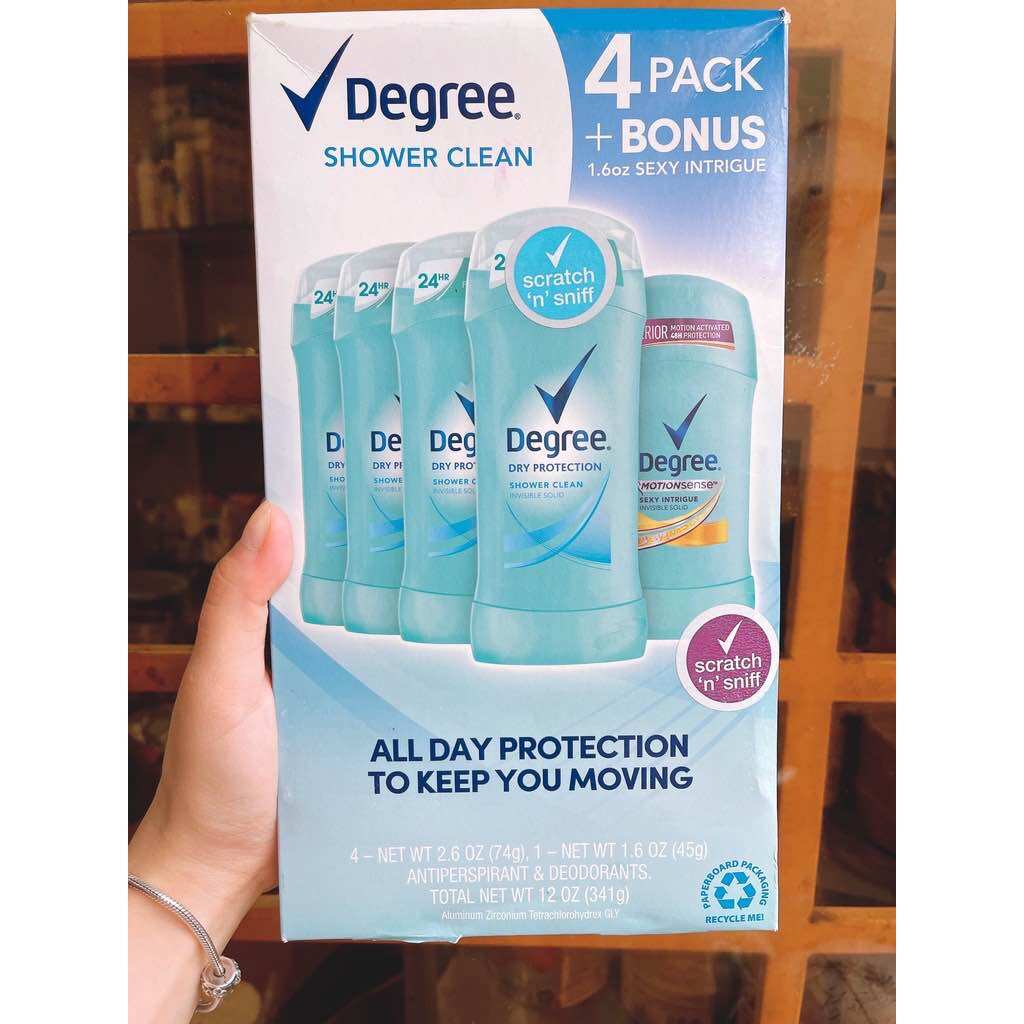Lăn khử mùi Degree Dry Protection 74g