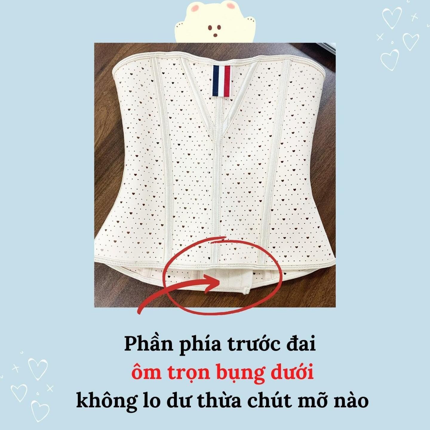 Đai siêu eo Voronin ( tặng thanh nối + lót liner )