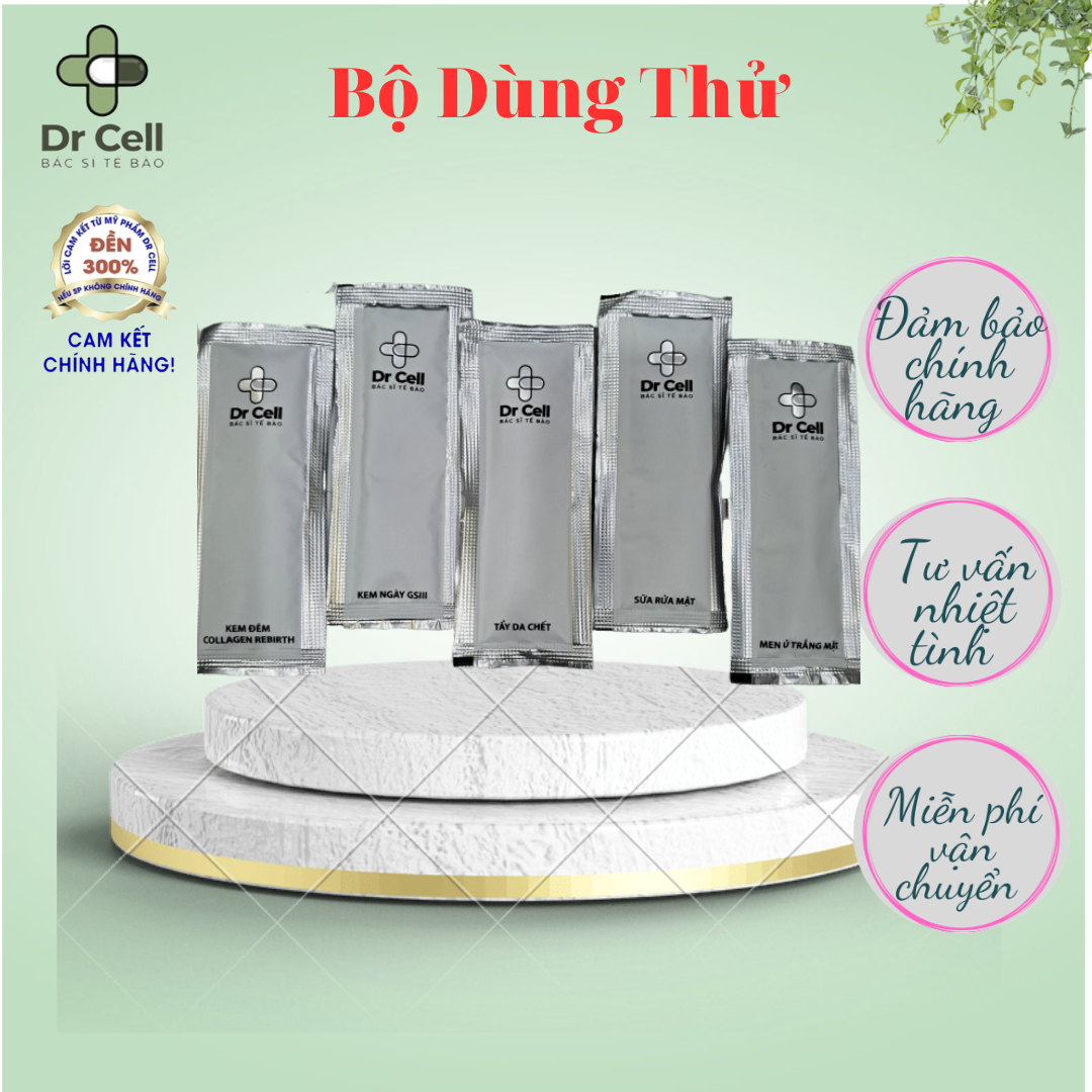 Bộ sản phẩm dùng thử dr cell