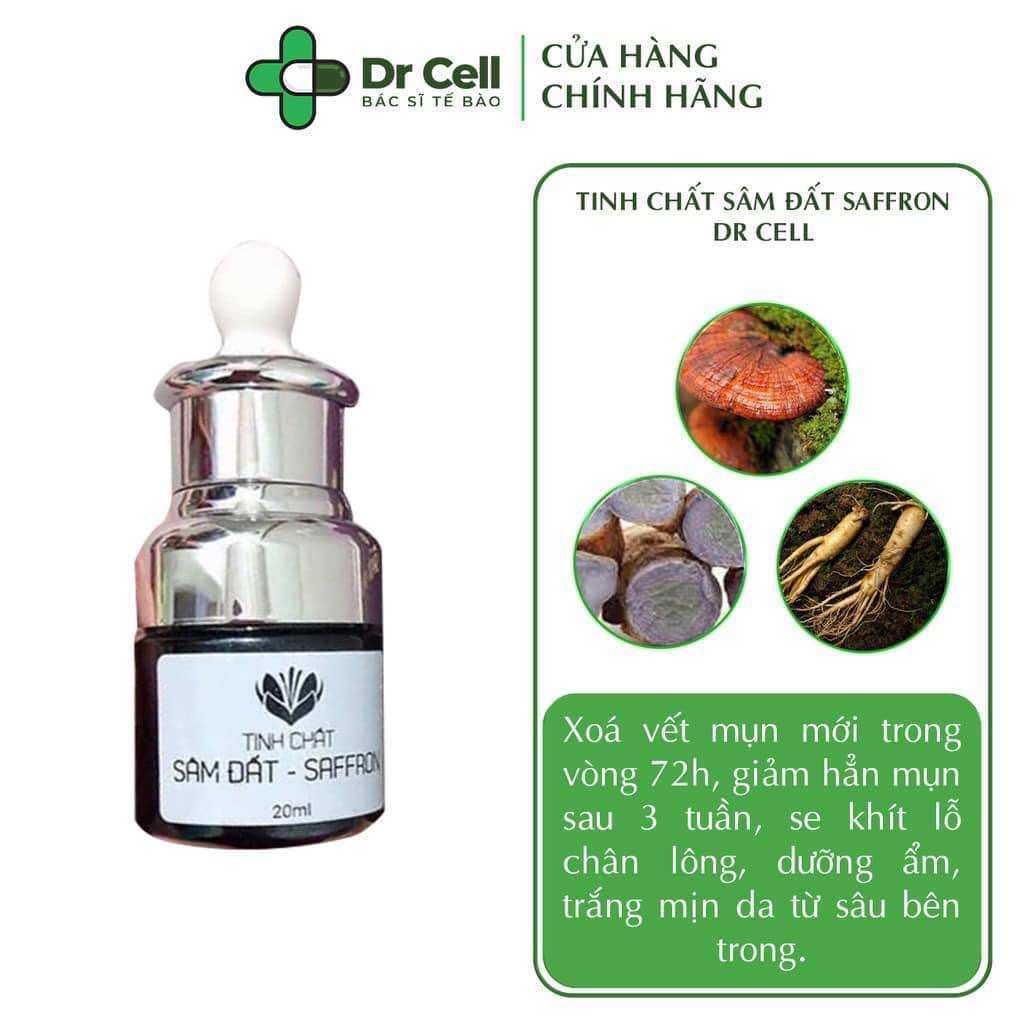 TINH CHẤT SAFFRON SÂM ĐẤT DR CELL KHẮC TINH CỦA MỤN