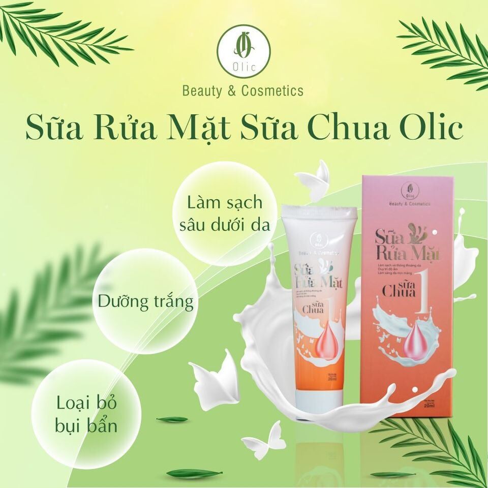 Sữa Rửa Mặt Olic Chính Hãng.mẫu mới