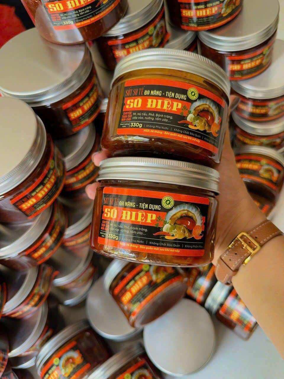 Sốt Sò Điệp Sate hộp 300-350gr
