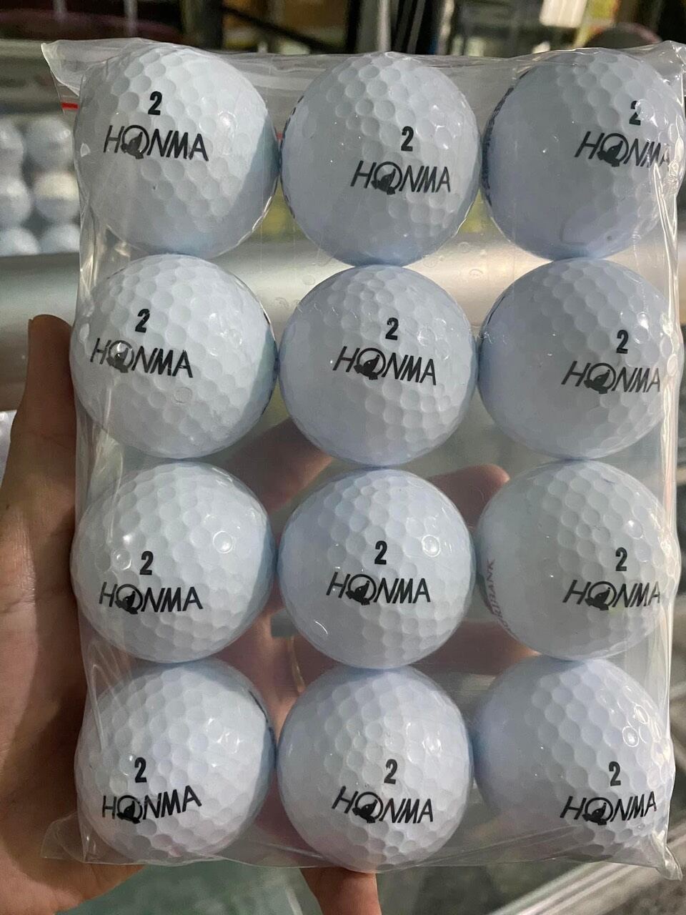 Bóng golf honma túi 12 quả