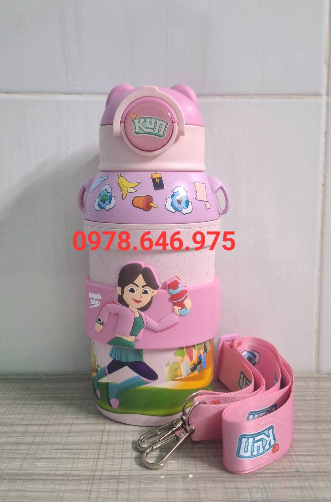 Bình Kun vô cực - Hàng khuyến mãi từ sữa Kun