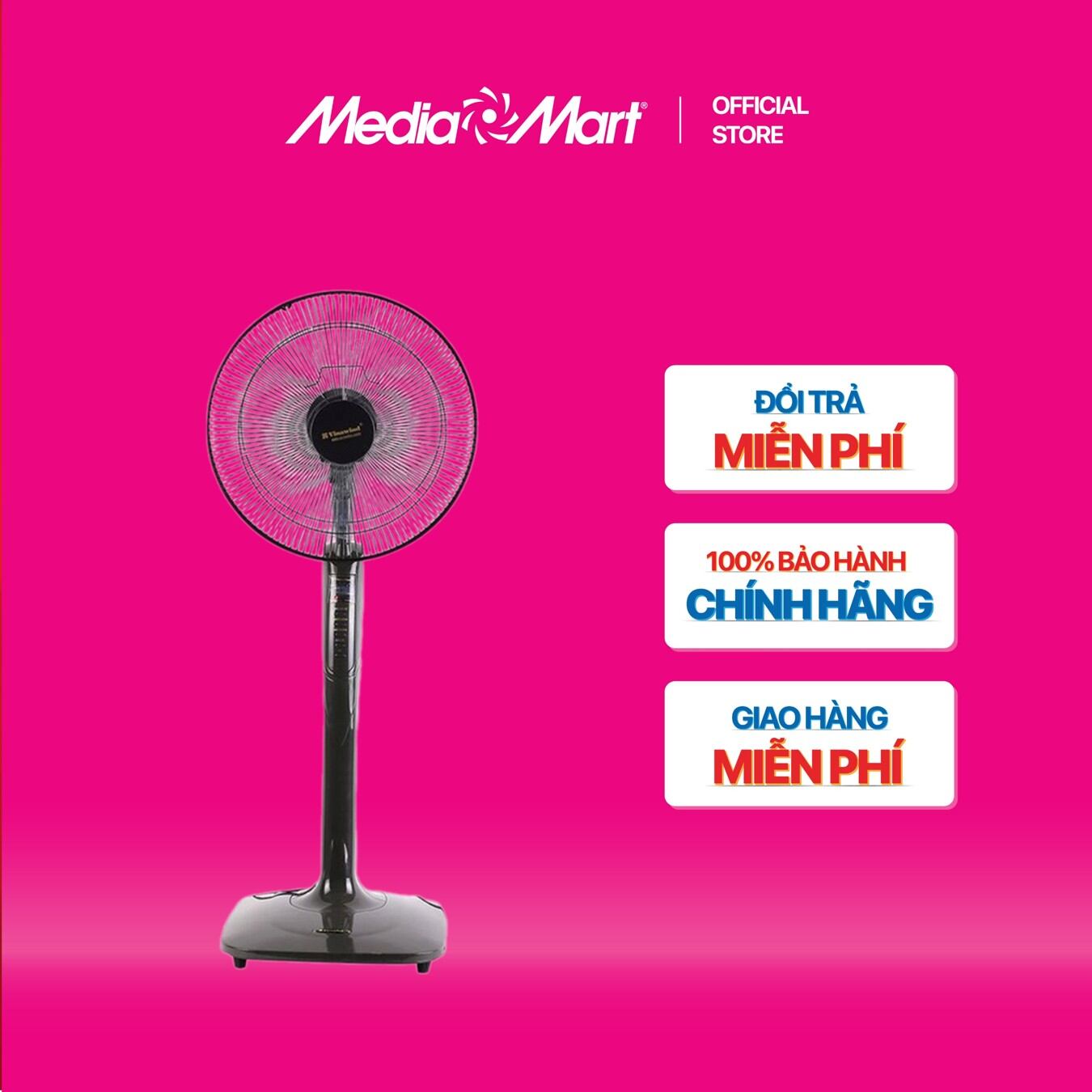 Quạt cây điện cơ qd400x-ms-đk