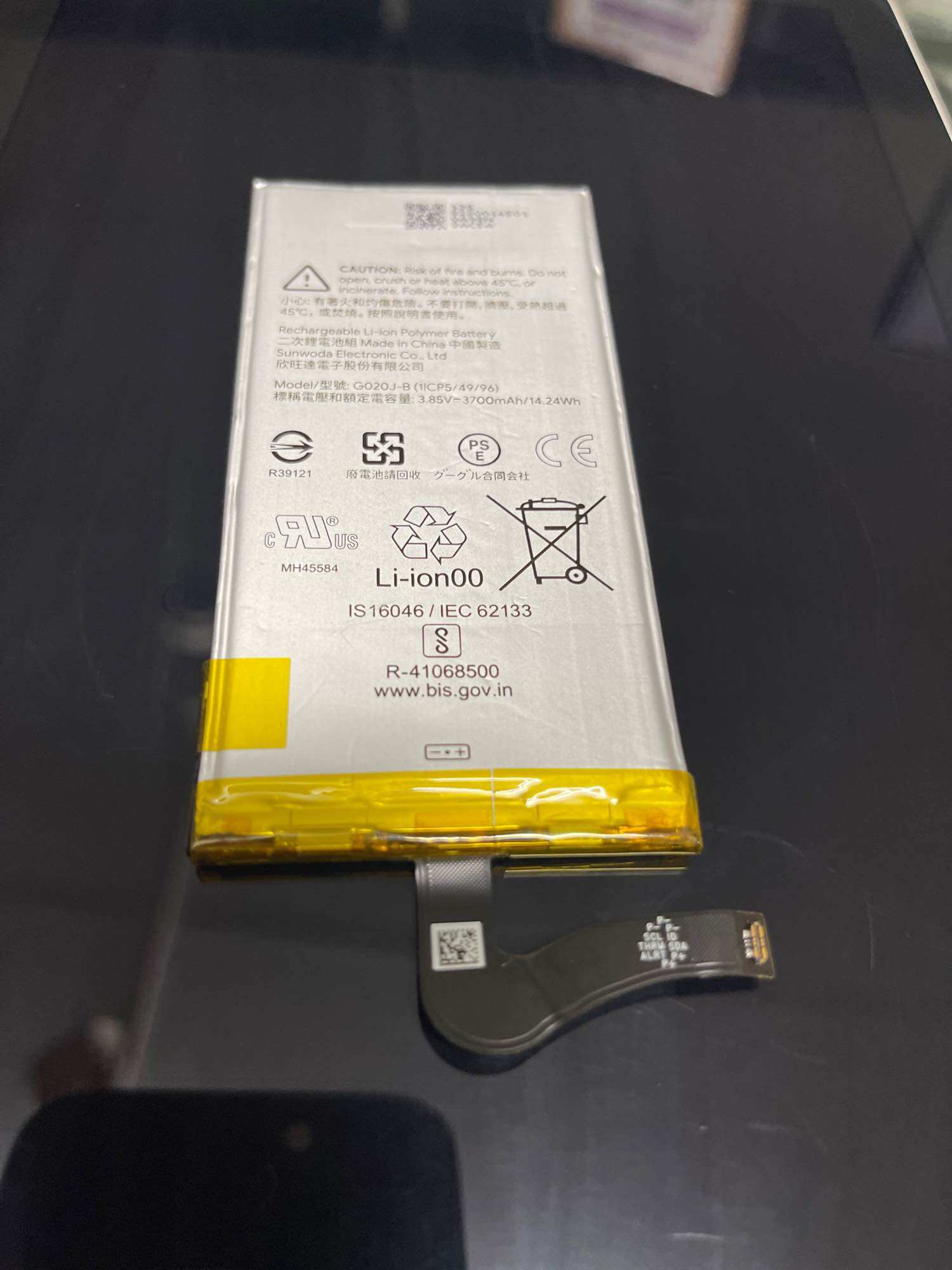 Pin điện thoại google pixel 4 XL Dung lượng cao