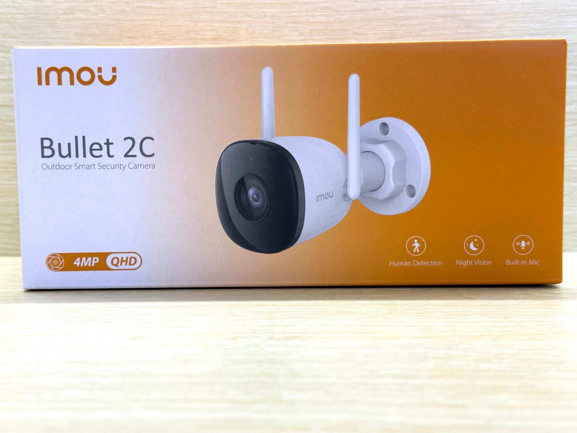Camera Imou ngoài trời cố định góc rộng F42P 4MP hàng chính hãng