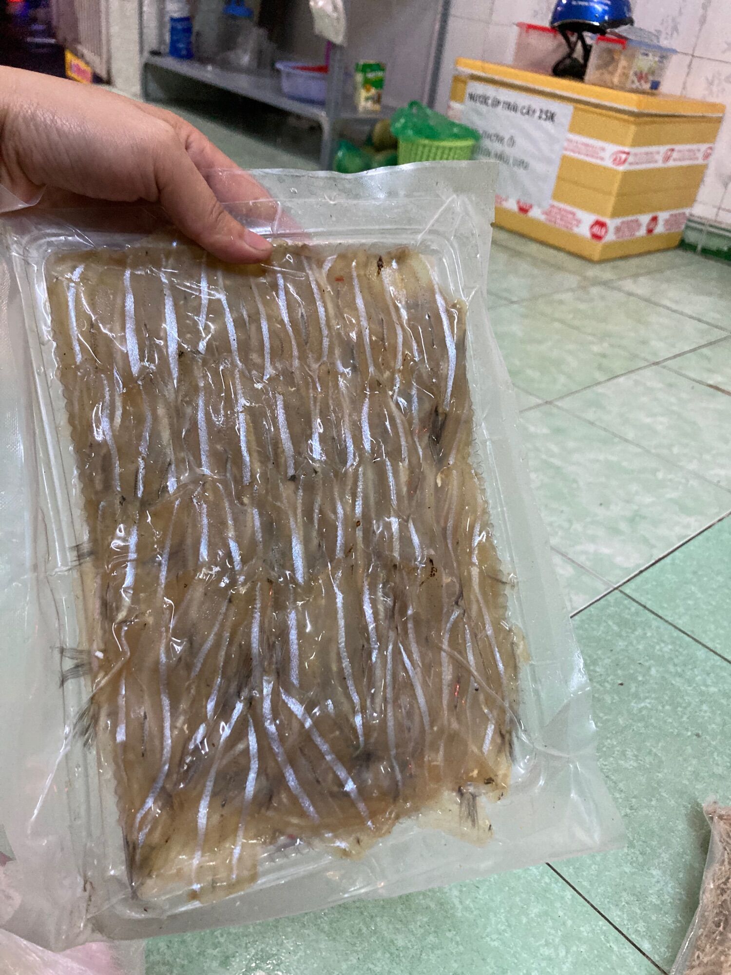 Khô cá cơm trổng rút xương 500g