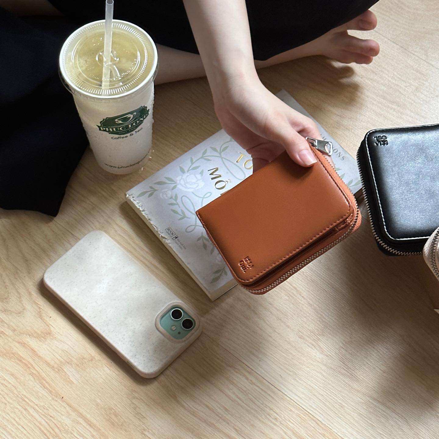 Haruki はるき zipper wallet - ví dây kéo lớn dạng 2 ngăn haruki