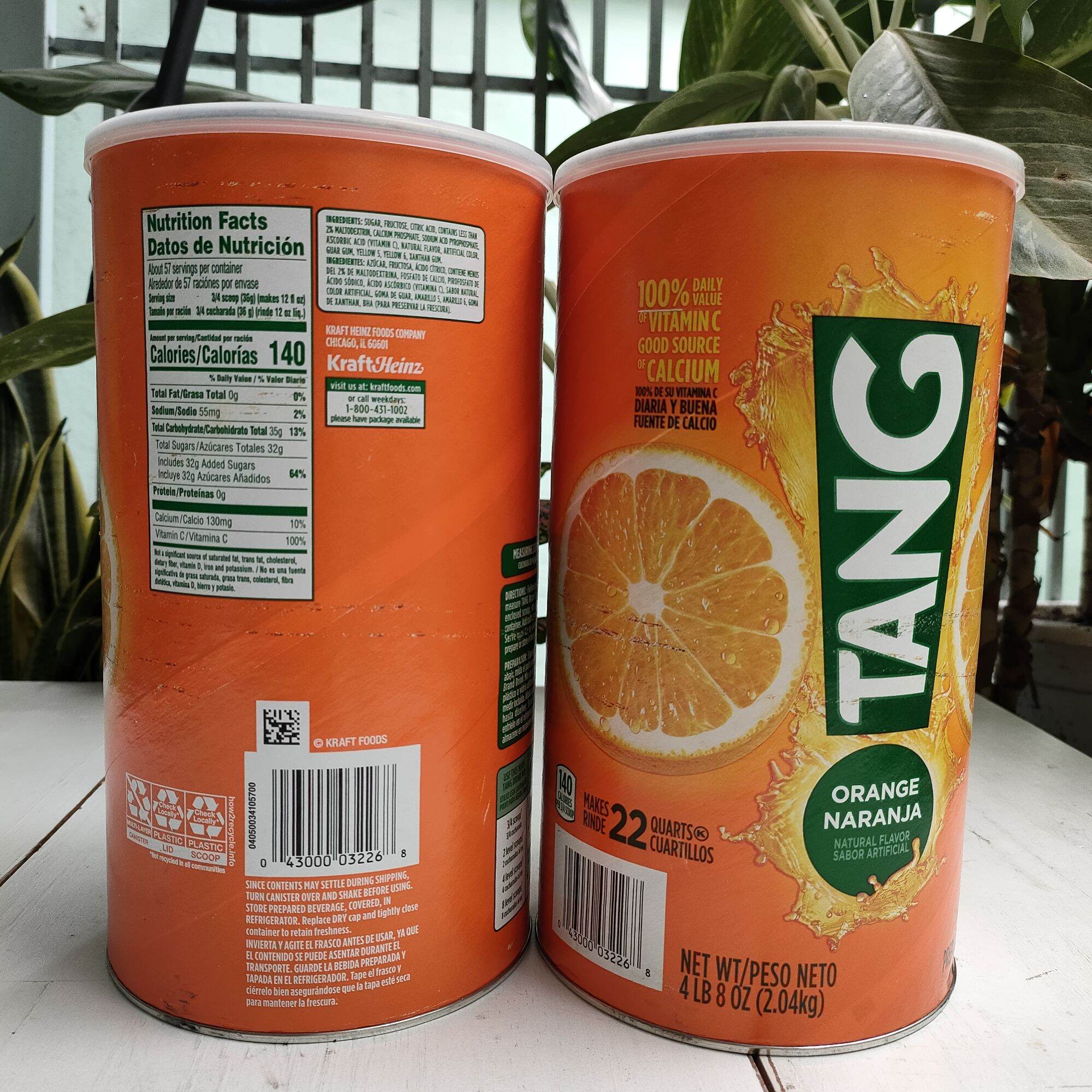 Bột pha nước Cam Tang 2.04kg - Mỹ