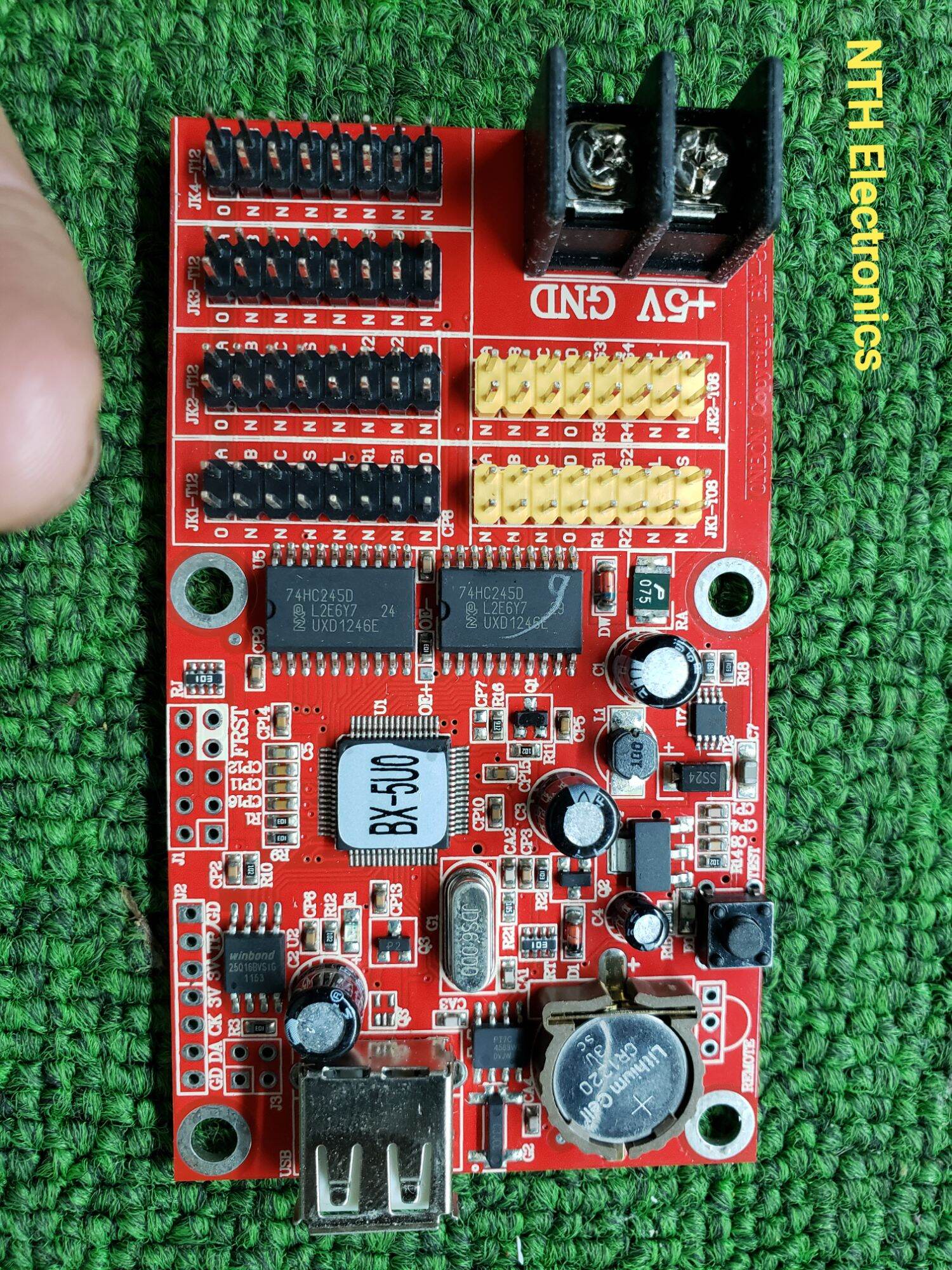 Card điều khiển led ma trận bx 5u0 1 màu 3 màu.
