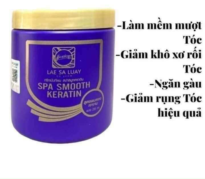 Kem Ủ Phục Hồi Tóc COLAGEN Thái Lan LEA SA LUAY (Màu Tím)