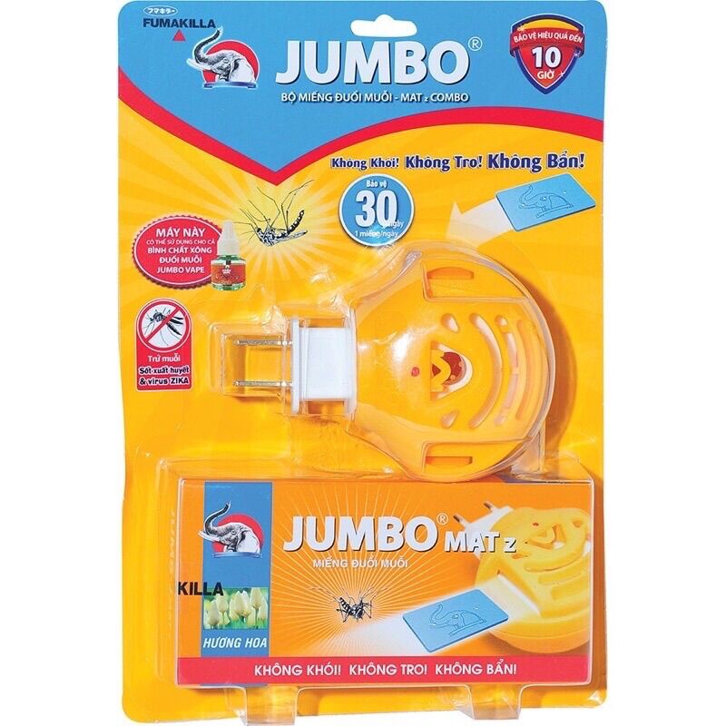Bộ máy xông đuổi muỗi Jumbo Vape