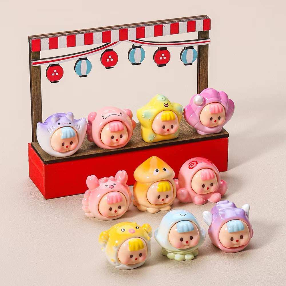 Túi Mù May Mắn - Mô Hình Đồ Chơi Mini, DIY Túi Kẹo Charm May Mắn, Sưu tầm nhân vật