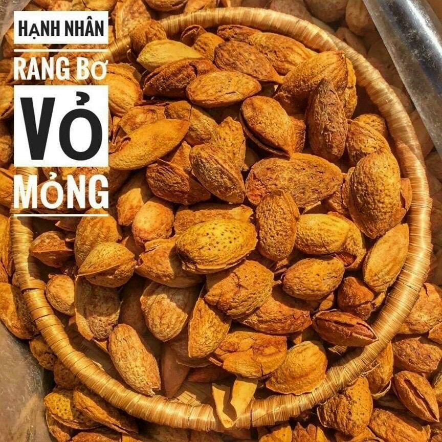 Hạnh nhân rang bơ mỏng vỏ loại 1 — 500g