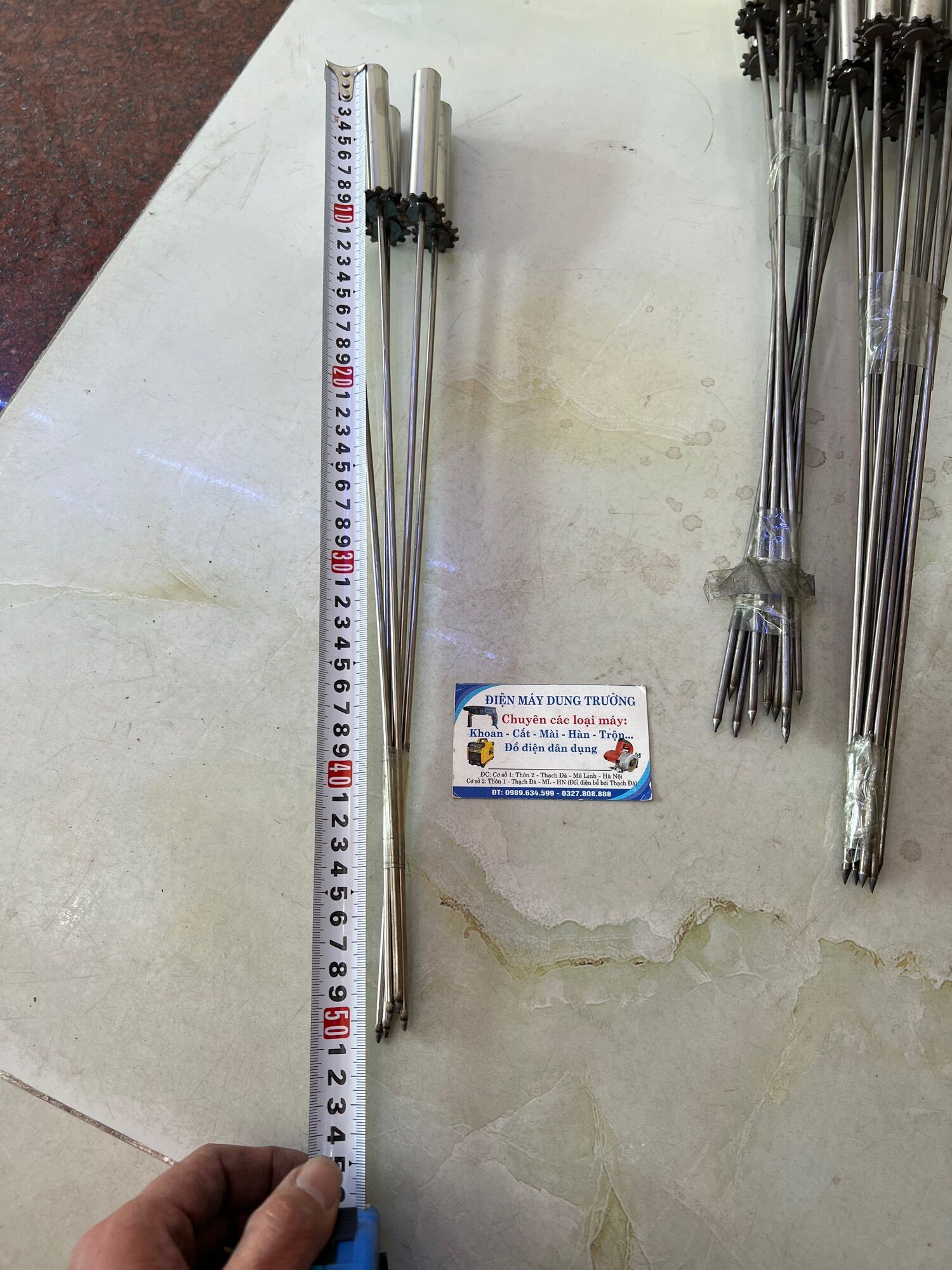 Combo 10 xiên nướng thịt dùng cho máy nướng