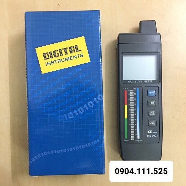 Máy đo ẩm gỗ, bê tông, giấy LUTRON MS-7003
