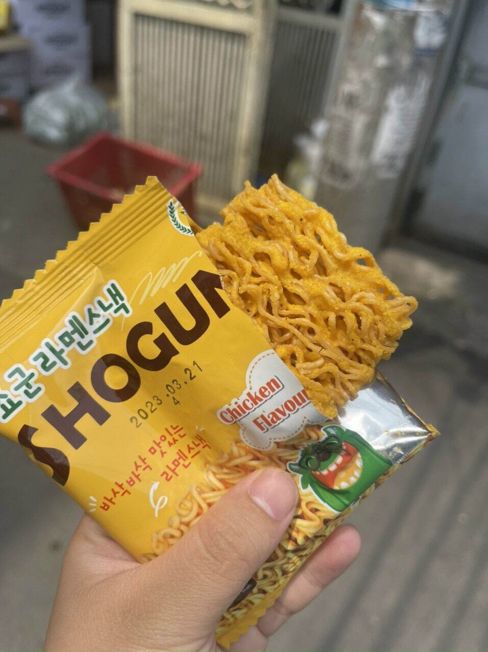 Mì ăn liền trẻ em hàn quốc shogun 10k/ 3 gói