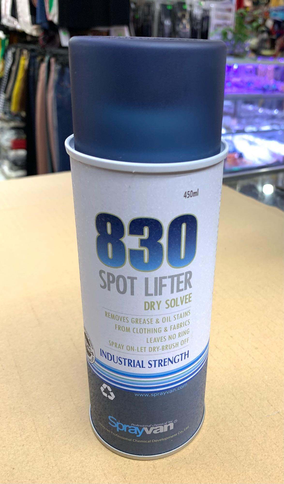 Bình xịt tẩy vết bẩn do dầu máy dính trên quần áo, vải