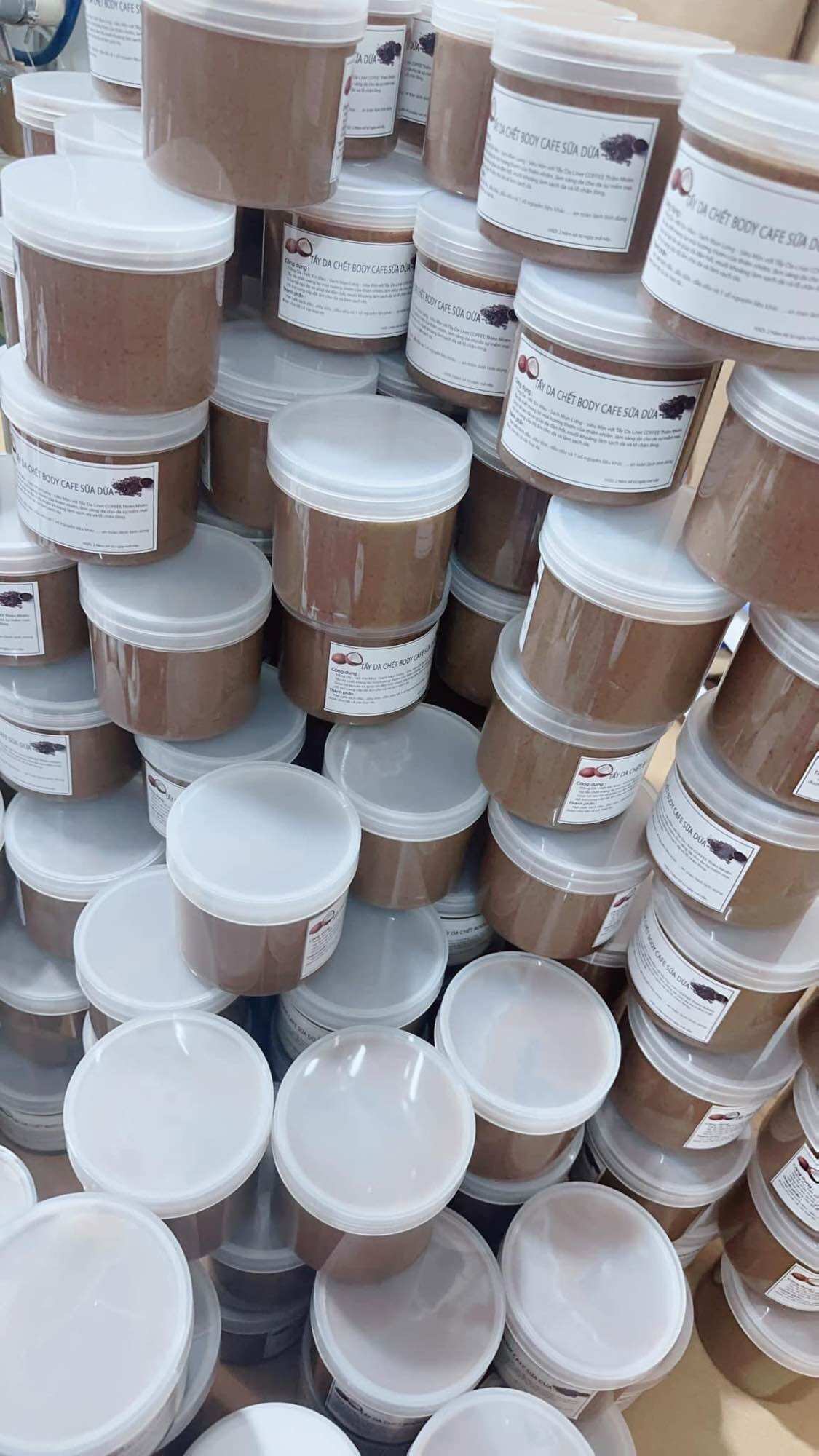Tẩy tế bào chết cà phê sữa dừa 1kg