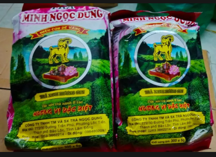 Trà Minh Ngọc Dung hương sen gói 300g