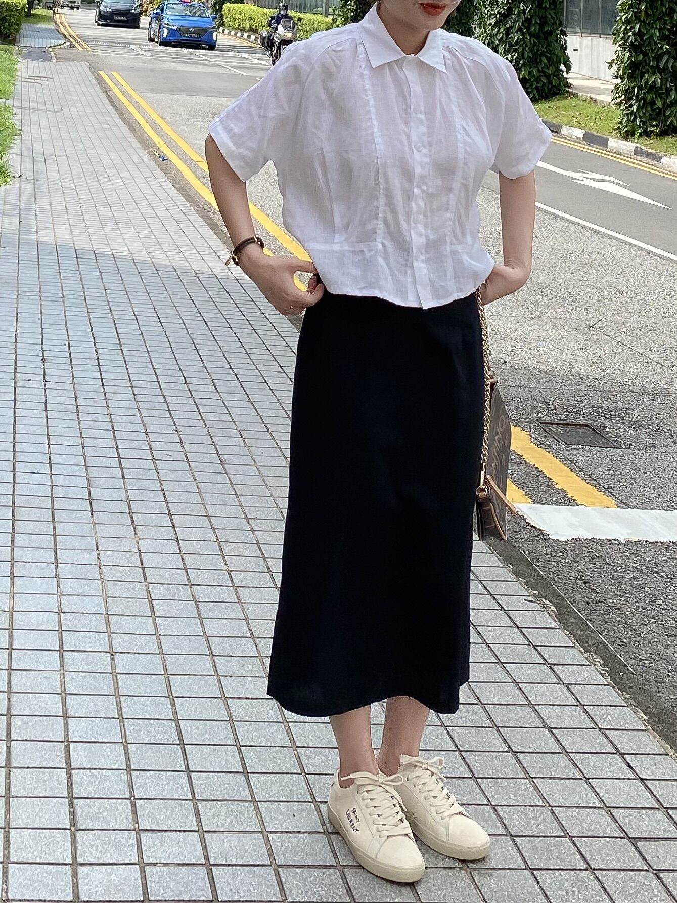 Sami Shirts - Sơ Mi Linen Dáng Ngắn ( ảnh chính chủ )