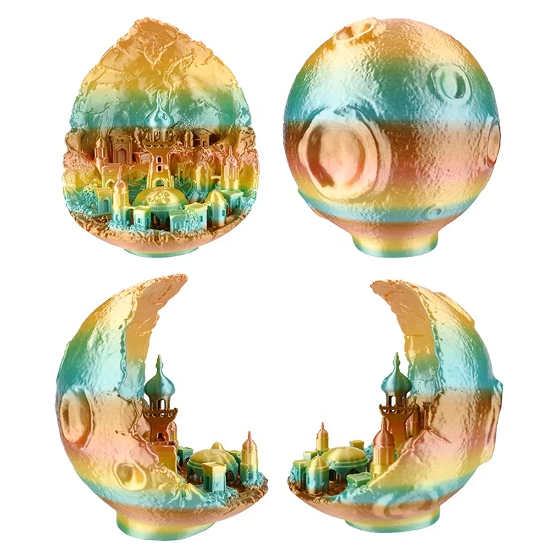 Nhựa in 3D HUTI PLA Rainbow - PLA Silk Rainbow ( cuộn 1kg )