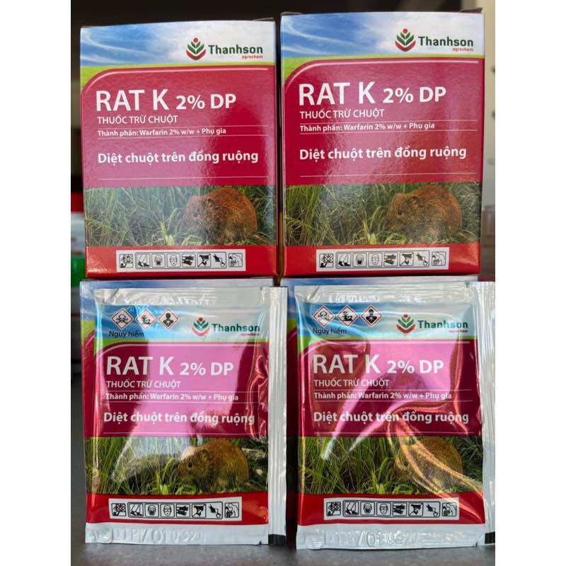 Chuột RAT K 2% DP (10g)