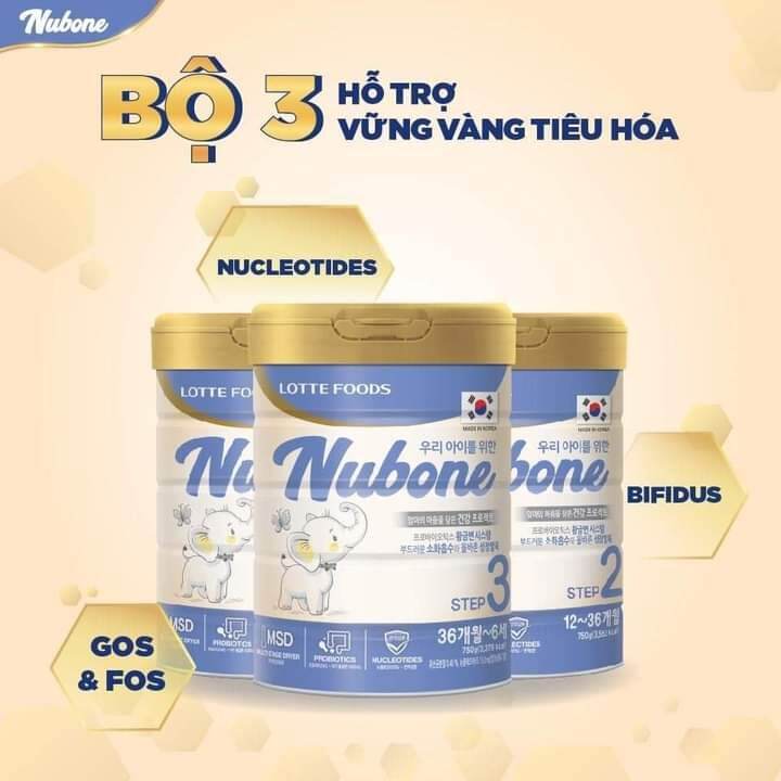 SỮA NUBONE STEP 1 ( 0- 12 tháng) date 5/2024