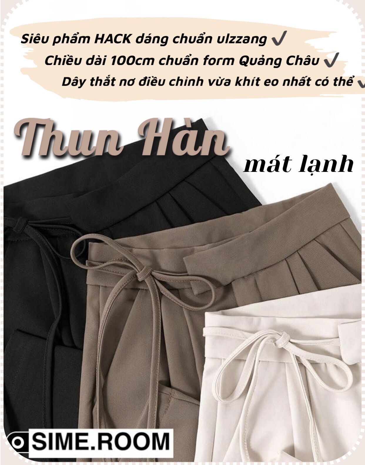 Quần Âu Nữ Thắt Nơ