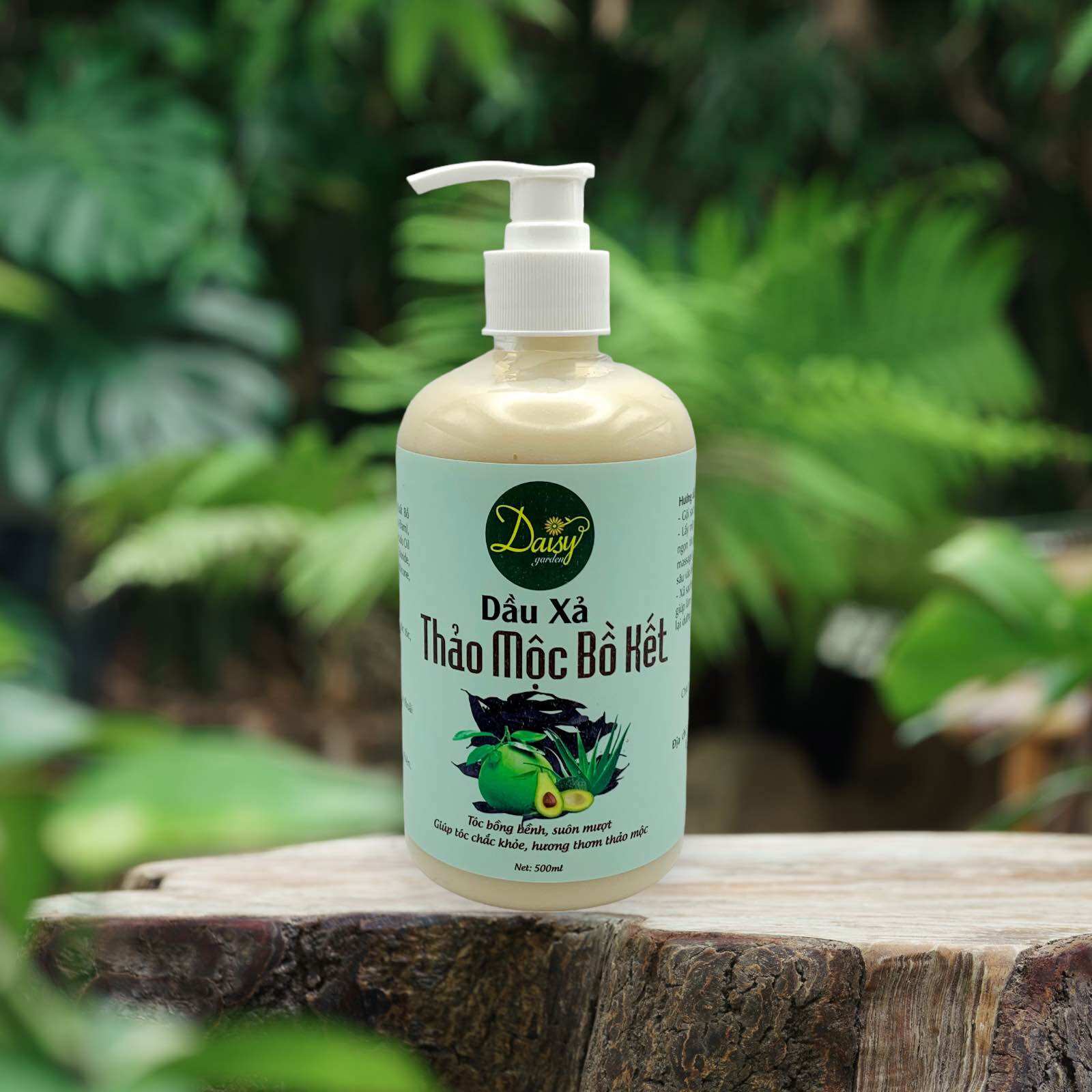 Dầu xả thảo mộc bồ kết Daisy Garden