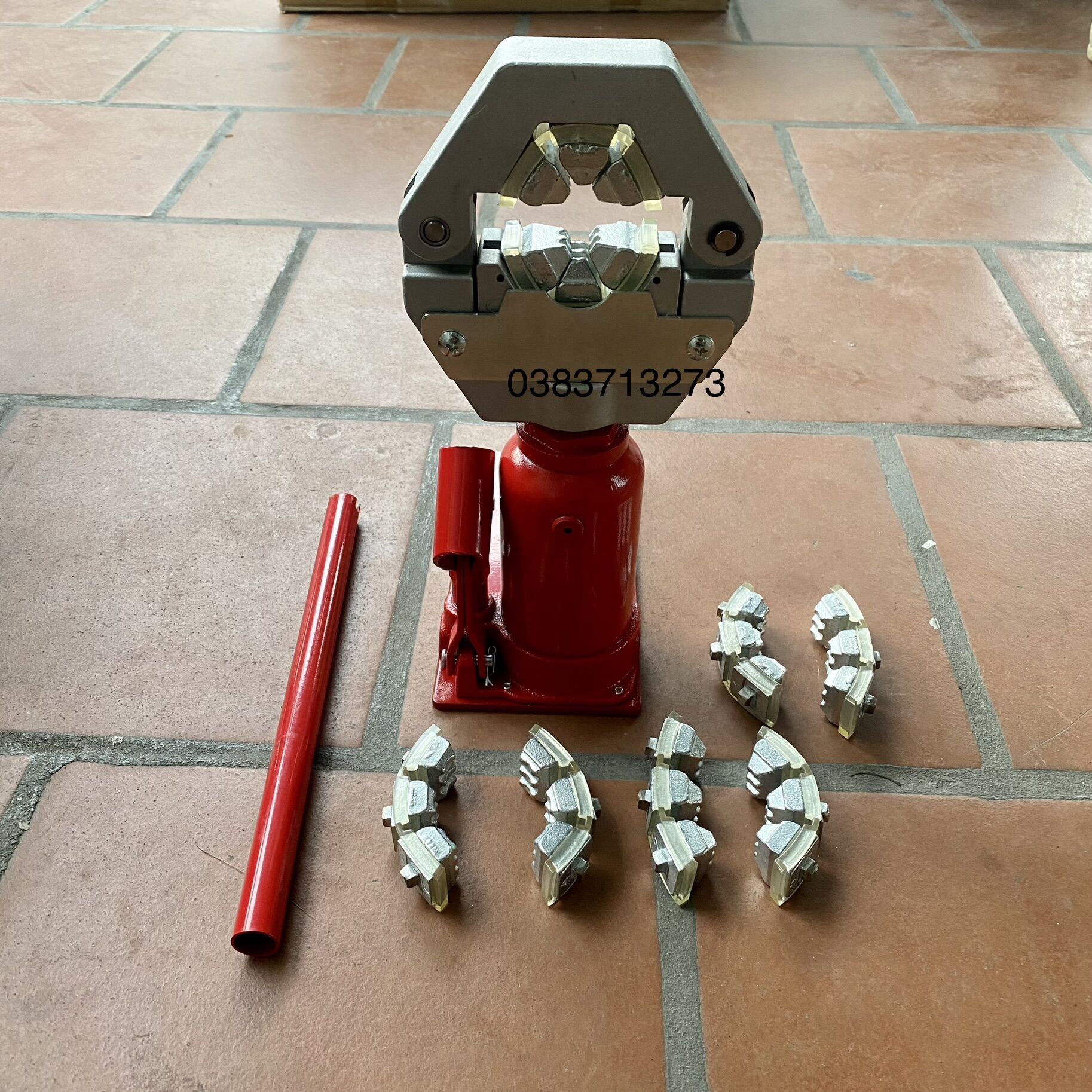 Máy ép đầu cos thủy lực ống dây cao áp 3 tấn-Ép dây rửa xe đầu rời,dây hơi,dây thủy lực