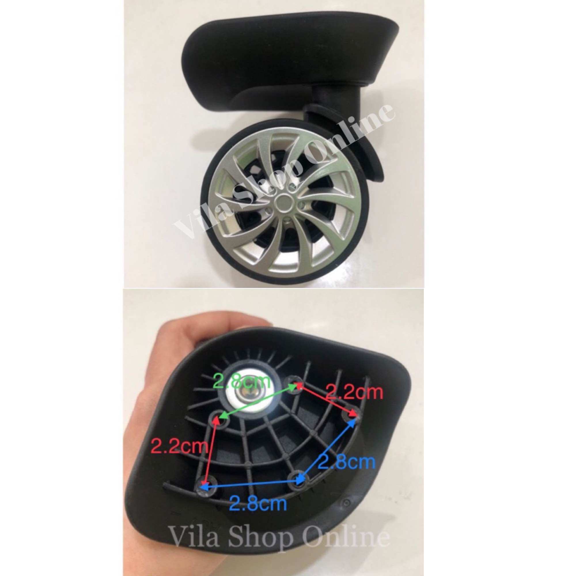 Bánh xe thay thế cho vali
