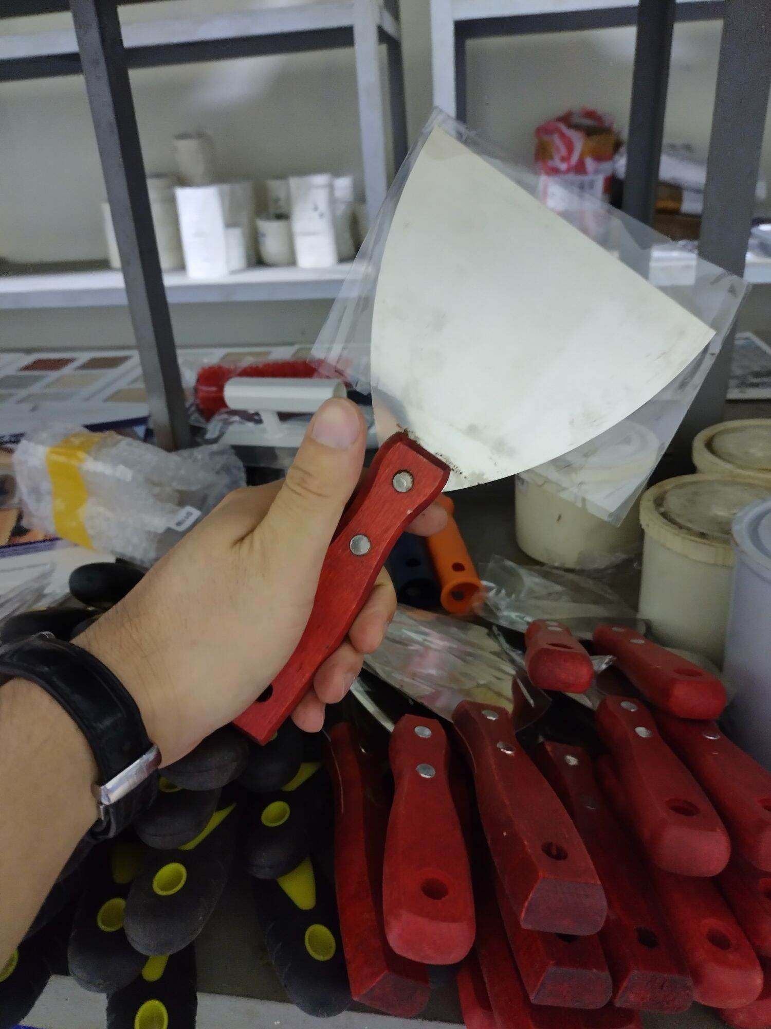 Dụng cụ cạo sơn, cây cạo kính, cây Sủi tường 28-58cm, cạo bụi kính