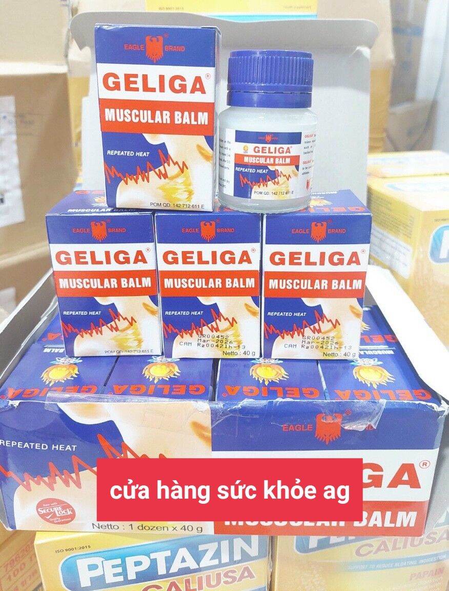 Dầu xoa bóp Indonesia Geliga
