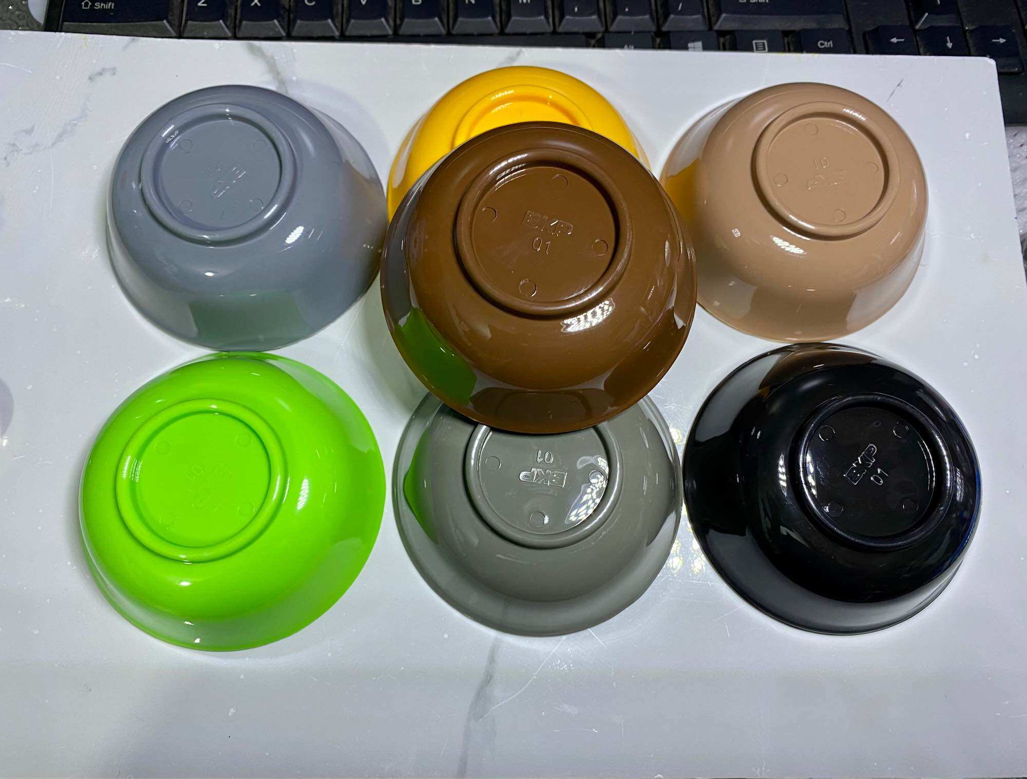 🔥Combo 10 Chén Đựng Nước Chấm, Nhựa PP Dày, Đẹp (9cm)