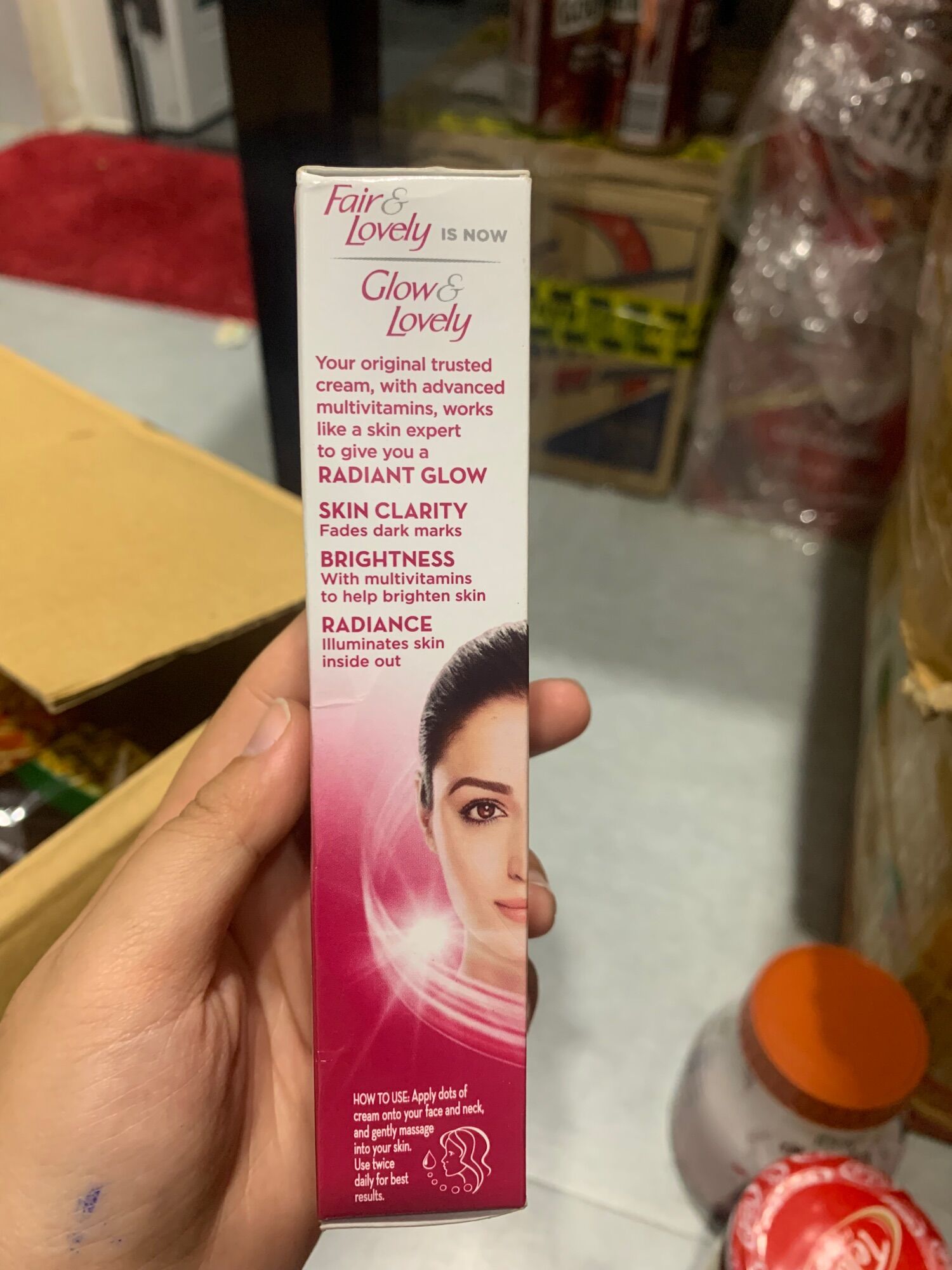 Fair & Lovely Vitamin Original Formula 50g/80g/110g