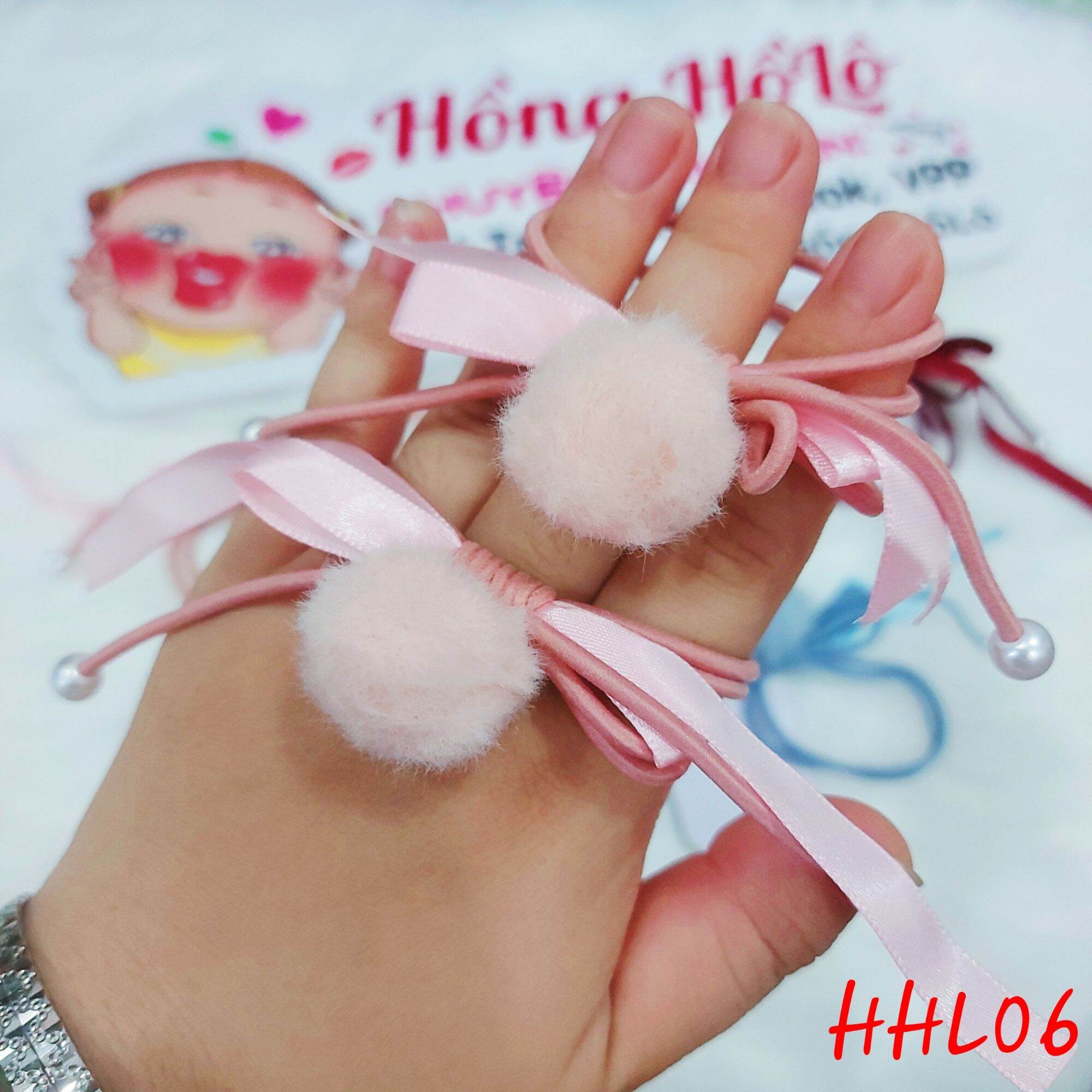 Dây cột tóc dễ thương