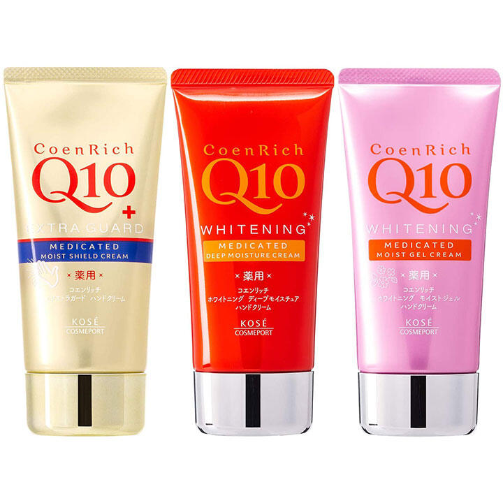 Kem dưỡng da tay kose coen rich Q10 whitening medicated 80g