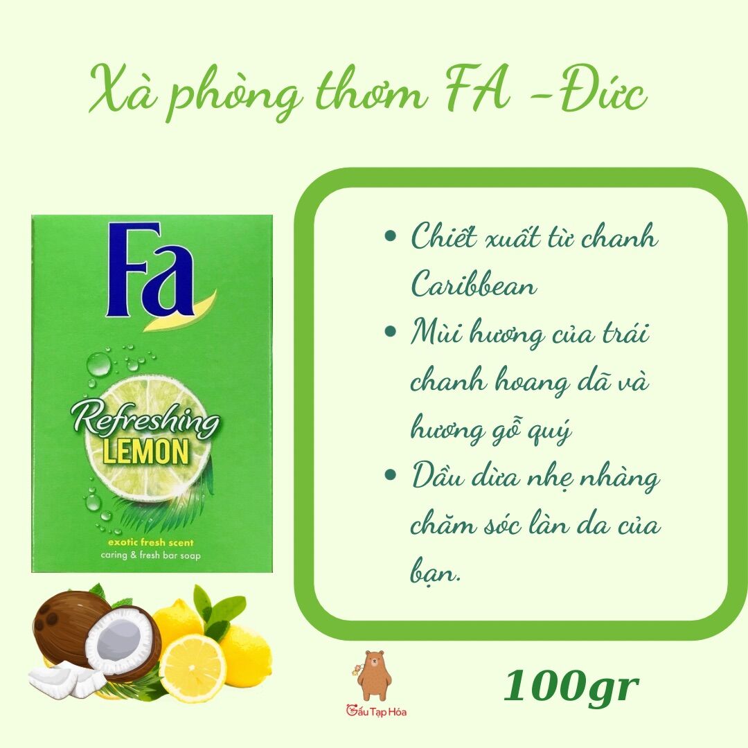 Xà Phòng Fa [Hàng nội địa Đức]