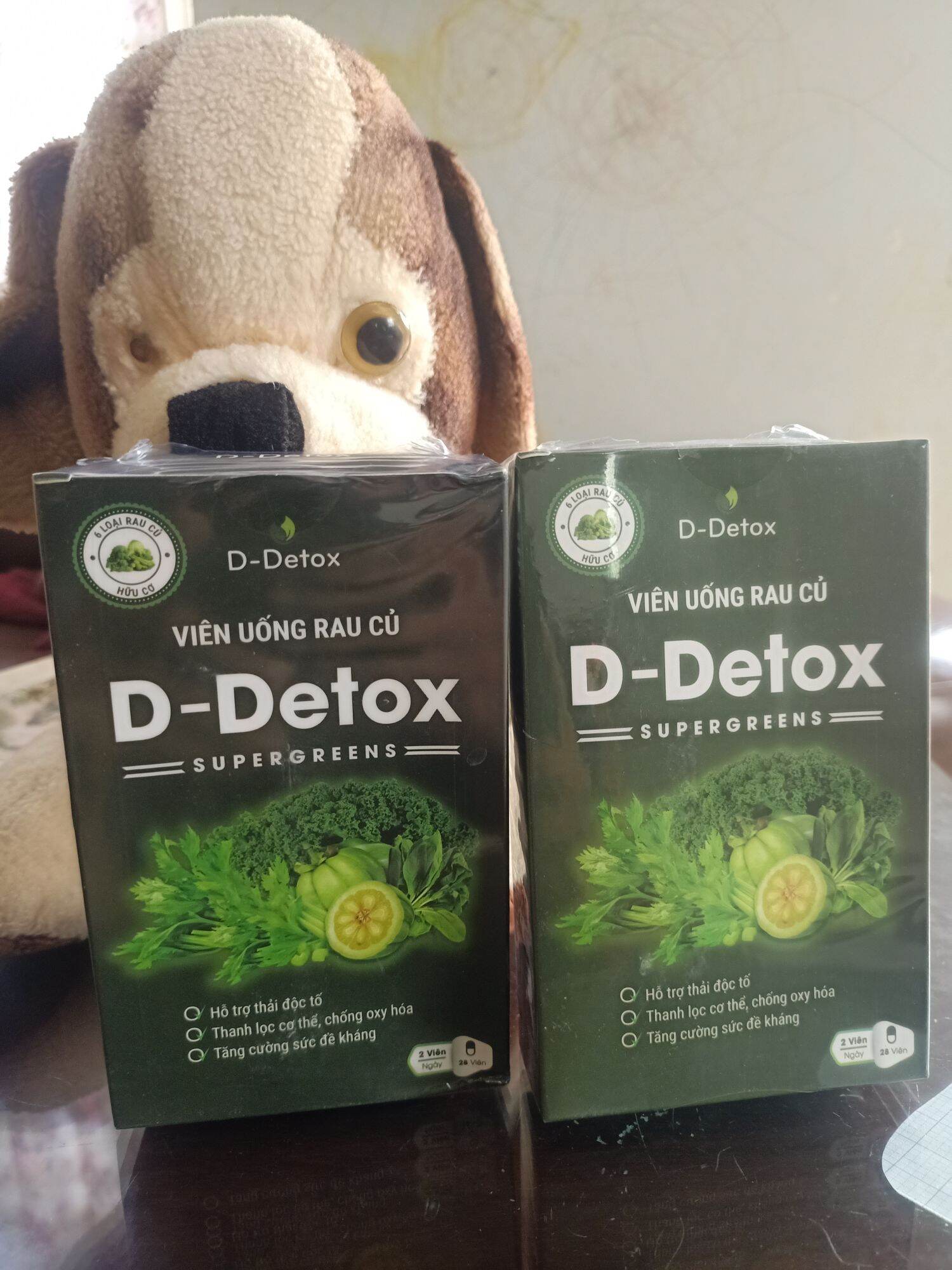 D-Detox viên uống rau củ