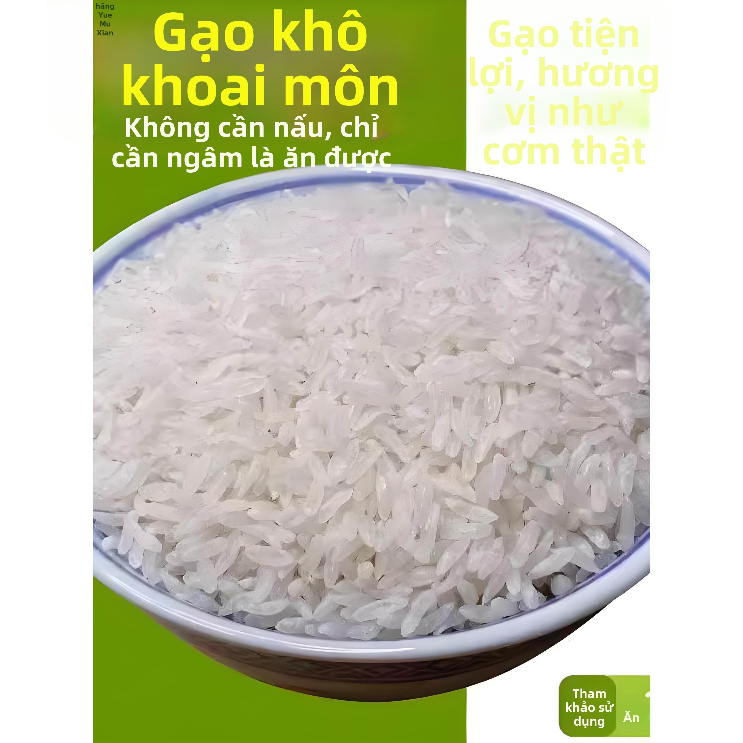 JINLANSI | Thực Phẩm Thay Thế Cơm Konjac Khô Bữa Ăn Nhanh