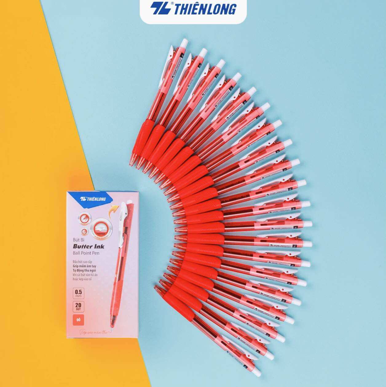 Bút Bi Thiên Long Laris TL-095 (20 cây/ hộp)