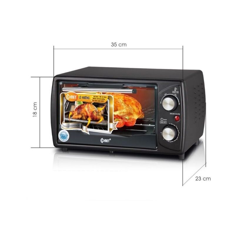 Lò nướng đa năng mini 10lit COMET CM6010