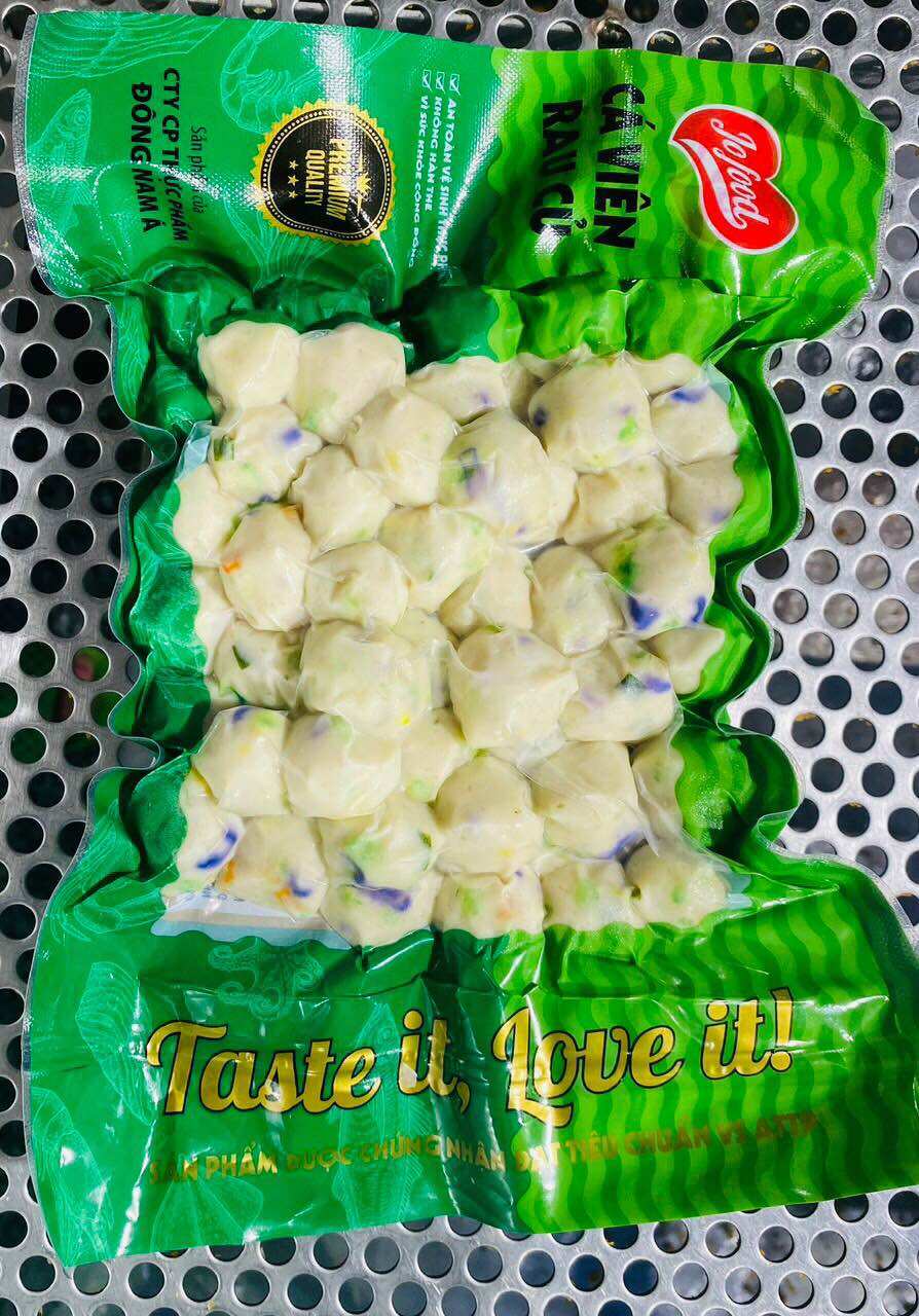 Cá viên rau củ gói 500g
