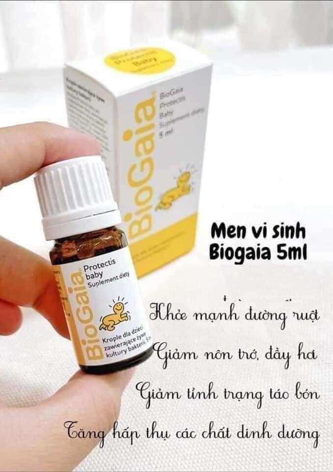 Men Biogaia chai thuỷ tinh