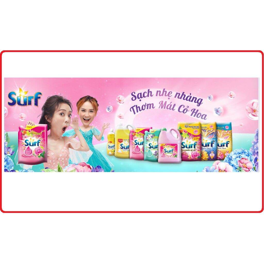 Nước Giặt Surf Túi 3.5kg (Giao Màu Ngẫu Nhiên)