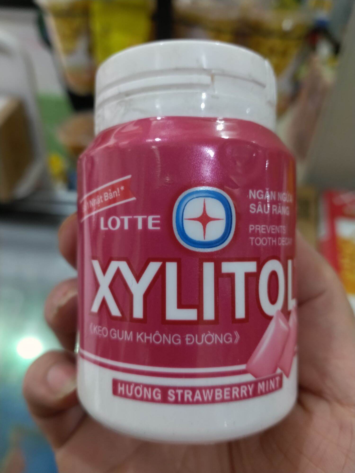 Kẹo Xylitol các vị lọ 58g