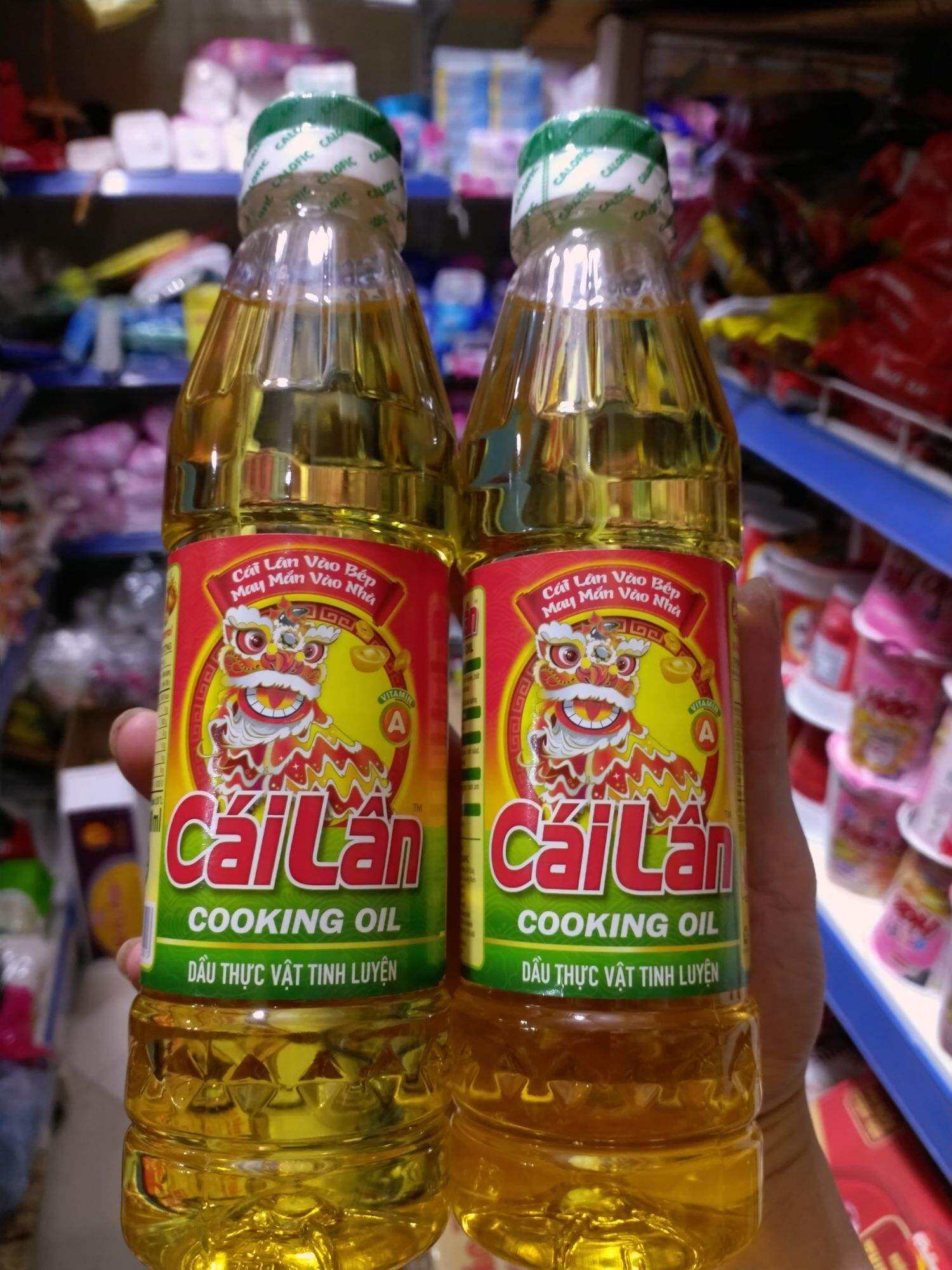 Dầu ăn Cái Lân chai 400ml